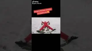 Tik Tok. Первый снег в Польше