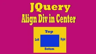 jquery align div in center of the screen