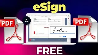 How to Sign a PDF Document FREE