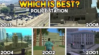 GTA : WHICH IS BEST POLICE STATION IN EVER GTA? (GTA 5, GTA 4, GTA SAN, GTA VC, GTA 3)