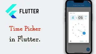 Flutter: Time Picker