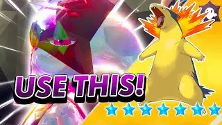 How to EASILY Beat 7 Star TYPHLOSION Tera Raid EVENT in Pokemon Scarlet and Violet
