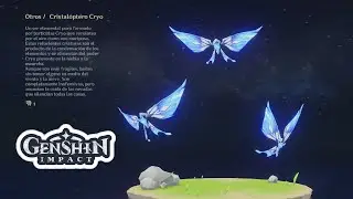 Cristalóptero Cryo [Guía Captura Red Ubicuidad] GENSHIN IMPACT
