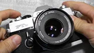Canon FTQL, Canon FD 1,8/50mm, overview 26.6.2021