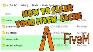 How to clear your FiveM Cache | 