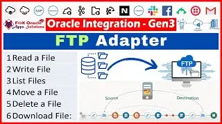 37. FTP Adapter in OIC | FTP connection in oic | How to get file from SFTP in oic | OIC Tutorials