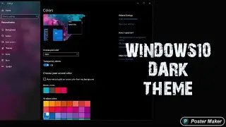 Windows 10 Dark Theme Mode (official) - The Best Dark Theme For Windows 10