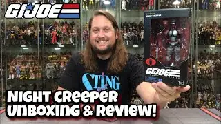 Night Creeper GIJOE Classified Series Unboxing & Review!