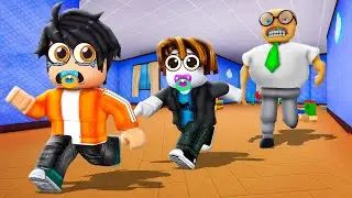Escaping From KINDERGARTEN In Roblox