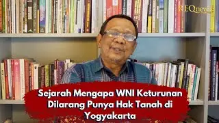 Sejarah Mengapa WNI Keturunan Dilarang Punya Hak Tanah di Yogyakarta