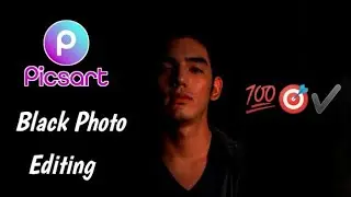Dark Photo Editing Picsart effect