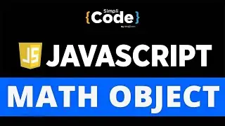 Math Object In JavaScript | How To Use Math Object In JavaScript | JavaScript Tutorial | SimpliCode