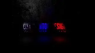 Emergency Text Intro Logo Animation in After Effect CC 2019 Coming Soon on GFX Mentor Designer