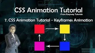 7. CSS Animation Tutorial - Keyframes Animation - Hindi