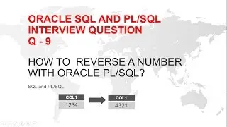 Oracle plsql Interview Question |  How to reverse a number?