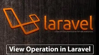 How to Display Data from Database in Laravel | Insert, View, Update, Delete Operation | CRUD Part 2