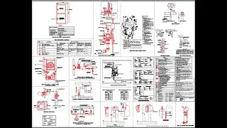 Fire Fighting Pipe System In AutoCAD With Dynamic Blocks!