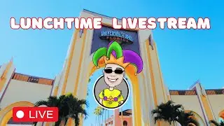 Live! Universal Orlando Lunchtime Livestream ~ Mardi Gras Store Preview ~ Suess Landing