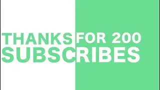 THANK YOU FOR 200 SUBS!
