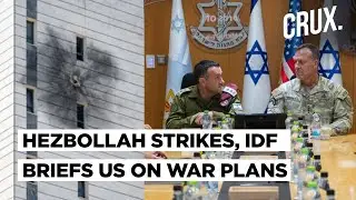 Hezbollah Rocket-Drone Attack As Israel Military Briefs US CENTCOM on Operational Plans for Lebanon