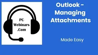 outlook managing attachments - How manage email attachments in Outlook - tutorial