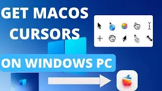 How to get Macos Cursors for Windows 11 | install macos cursor for windows pc