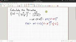 Chain Rule Example: The 