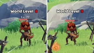 World Level 8 VS World Level 9 (Genshin Impact)