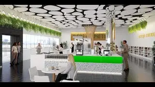 Линии приготовления и раздачи - витрины Arona производства Молинари