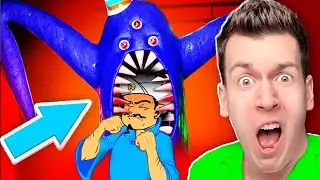 😱 ЗА ЧТО Монстр НАБНАБ Съел АКИНАТОРА Garten of Banban 2 ?! ВЛАДУС