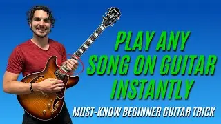 How To Play Along To Any Song On Guitar... (Even If You're A Total Beginner)