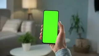 Vertical cellphone with a chroma key screen || MOBILE GREEN SCREEN || NO COPYRIGHT