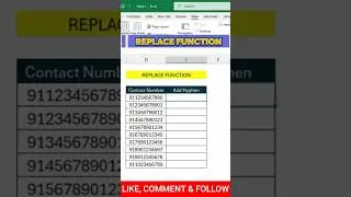 Formatting Phone Numbers in Excel : A Simple Hack #excelformulas