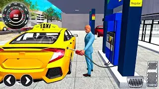 Japan Taxi Simulator : Driving - Multi Level Car Customers Drive and Park - Android GamePlay