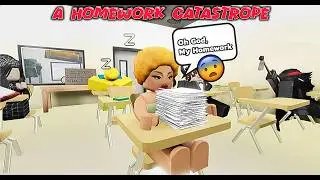 A Homework Catastrophe - All Endings [ROBLOX] #roblox #gaming #needmoreheat #robloxmobile