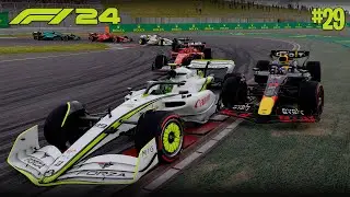 F1 24 - VOLANTE DESLIGOU NO MEIO DA CORRIDA - MY TEAM 29