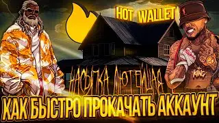 HOT WALLET КАК БЫСТРО ПРОКАЧАТЬ АККАУНТ/СТОИТ ЛИ НАЧИНАТЬ ?