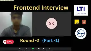 LTI (L&T) Frontend Interview | (Round-2) 🎉 | Part - 1 | HTML/CSS/ 