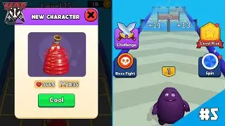 Grimace Runner Max Level Character Gameplay 5 | Grimase Run: Merge Master