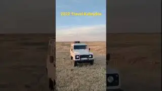 Land Rover Defender Travel in the Republic of Kalmykia