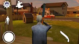 Playing As “SHOOTER GRANDPA” & Shooting Rod Sullivan In Ice Scream 3 On Hard Mode!