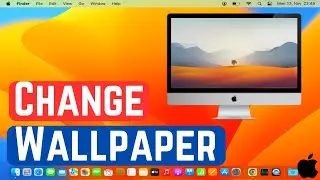 How to Change Wallpaper On Mac | How To Change Desktop Background On MacOS (2024)