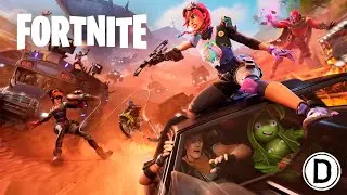 Почти первый раз в Fortnite - В гостях @ElaineChronicles