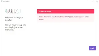 Fix Yuzu Emulator Install Destination (