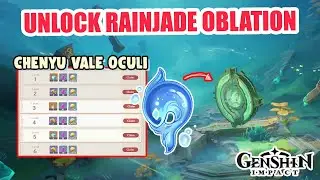 How to: Unlock Rainjade Oblation for Spirit Carp - Chenyu Vale Oculi | Genshin Impact