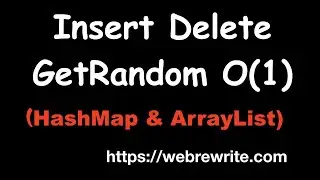 Insert Delete GetRandom O(1) | LeetCode 380 | Programming Tutorials