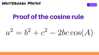 Proof of the cosine rule