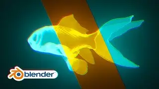 Blender Tutorial - How to Turn any 3D model into Glowing Hologram Effect in Blender