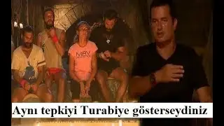 Acun Ilıcalıdan Ünlülere Ders ! Keşke Aynı Tepkiyi Turabiye Gösterseydiniz | Survivor 2018 Panorama