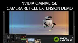 NVIDIA Omniverse Camera Reticle Extension Demo